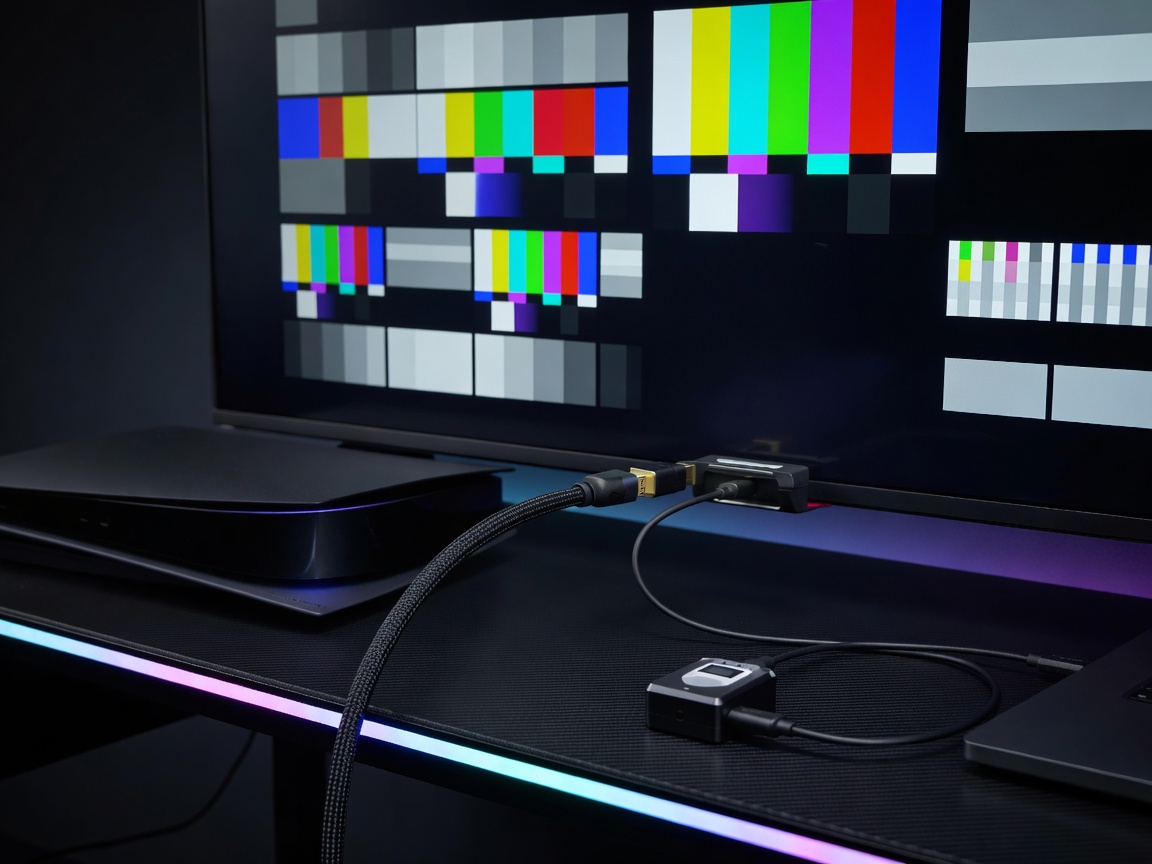 HDMI 2.1 Display Cable and Gaming TV Calibration